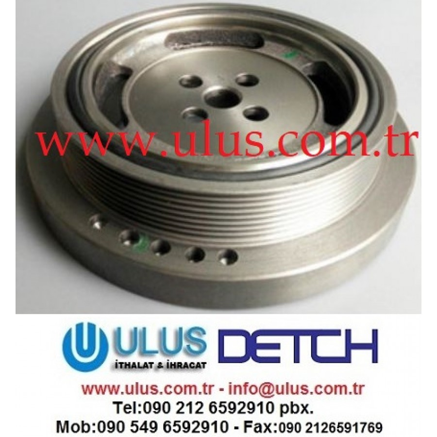 3930834 Krank Titreşim Damperi QSB5.9 Cummins Motor İş Makinası Yedek Parça