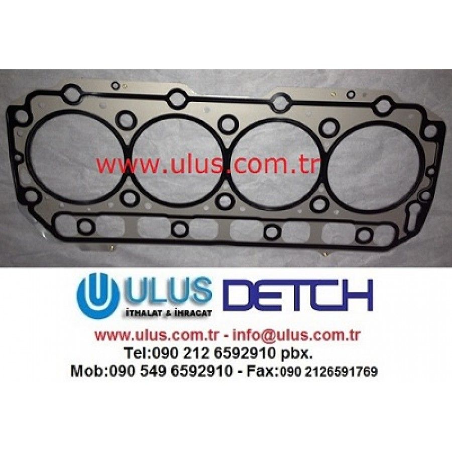 YM123907-01350 Silindir kapak contası S4D106 KOMATSU Motor YANMAR Cylinder head gasket İş Makinası Yedek Parça