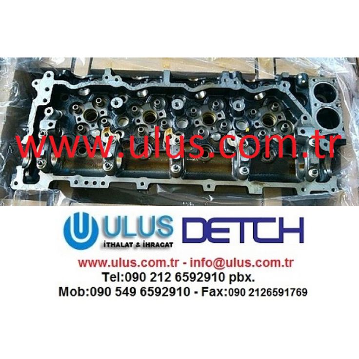 8972451841 Silindir kapağı motor 4JX1 ISUZU Cylinder head engine İş Makinası Yedek Parça