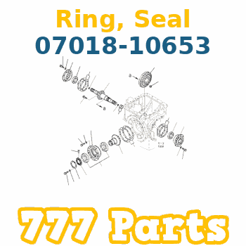 07018-10653 Ring Seal KOMATSU Sekman İş Makinası Yedek Parça