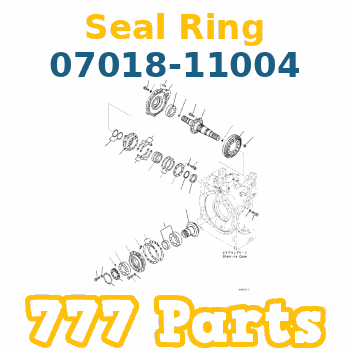 07018-11004 Ring Seal KOMATSU Sekman İş Makinası Yedek Parça