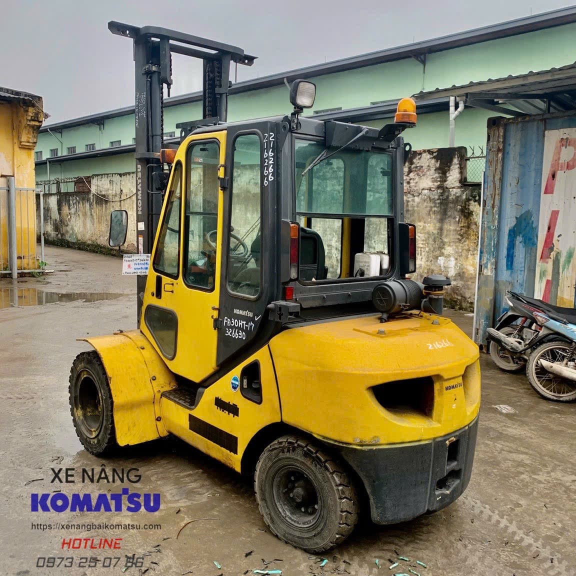 FD30HT-17 KOMATSU Forklift 4D98E-1B41C Yanmar Motor 3VNNA Yedek Parcalari İş Makinası Yedek Parça