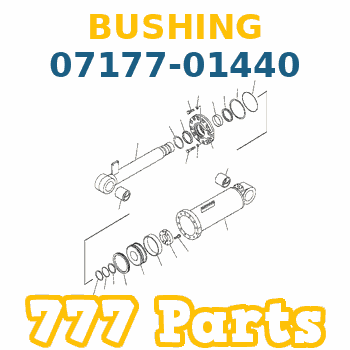 07177-01440 Bushing, Burç KOMATSU Silindir Burcu İş Makinası Yedek Parça