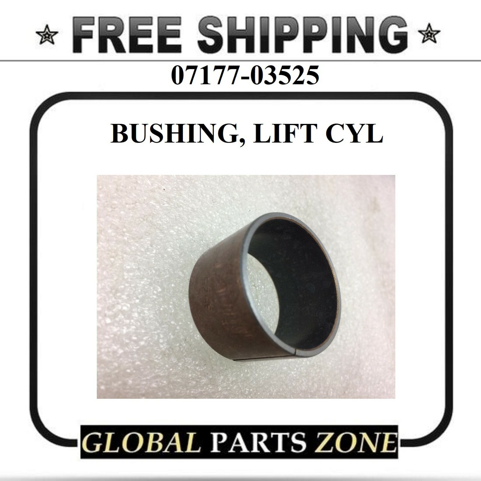 07177-03525 Bushing, Burç KOMATSU Silindir Burcu İş Makinası Yedek Parça