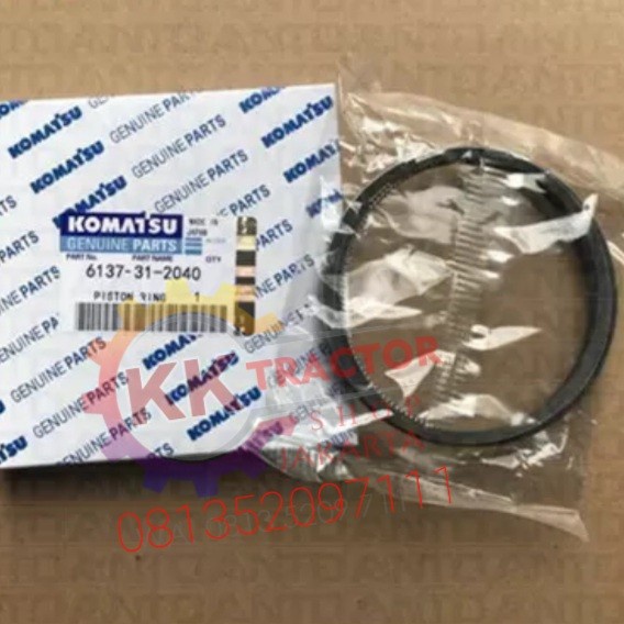 6137-31-2040 Segman KOMATSU S6D105 Motor Sekmanı, Piston Ring DETCH Marka İş Makinası Yedek Parça