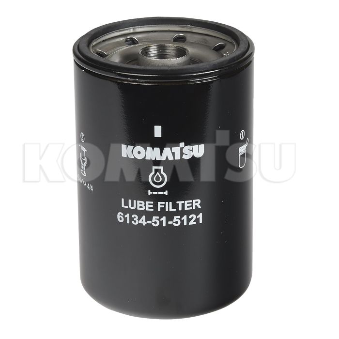 6134-51-5121 Yağ Filitresi Motor KOMATSU engine Oil Filter Cartridge İş Makinası Yedek Parça