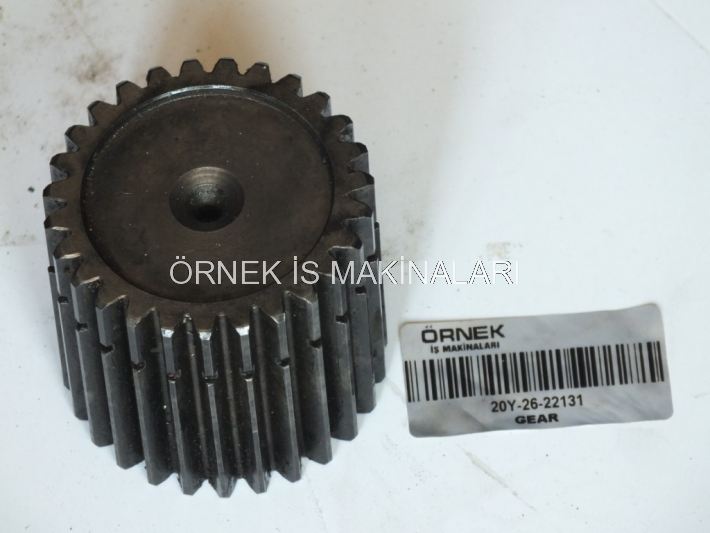 20Y-26-22131 Kule Dönüş Motor Dişlisi KOMATSU Eskavatör, 20Y-26-22131 Gear Swing Motor KOMATSU Excavator İş Makinası Yedek Parça
