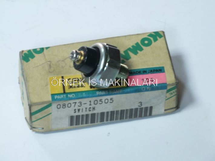 08073-10505 Yağ Basınç Müşürü Komatsu İş Makinası Yedek Parça