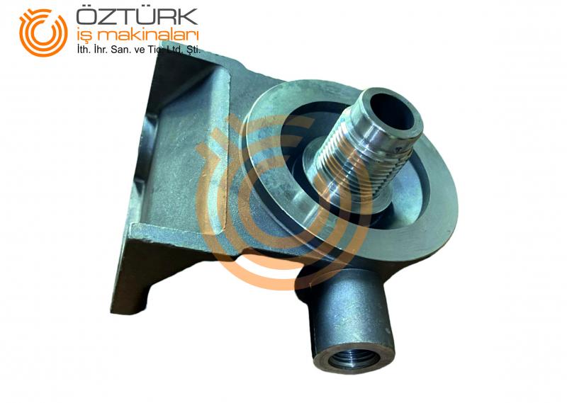6138-71-6110 Bracket Assy Fuel Filter KOMATSU Motor Yakıt Mazot Filitre Bağlantı Kapağı İş Makinası Yedek Parça