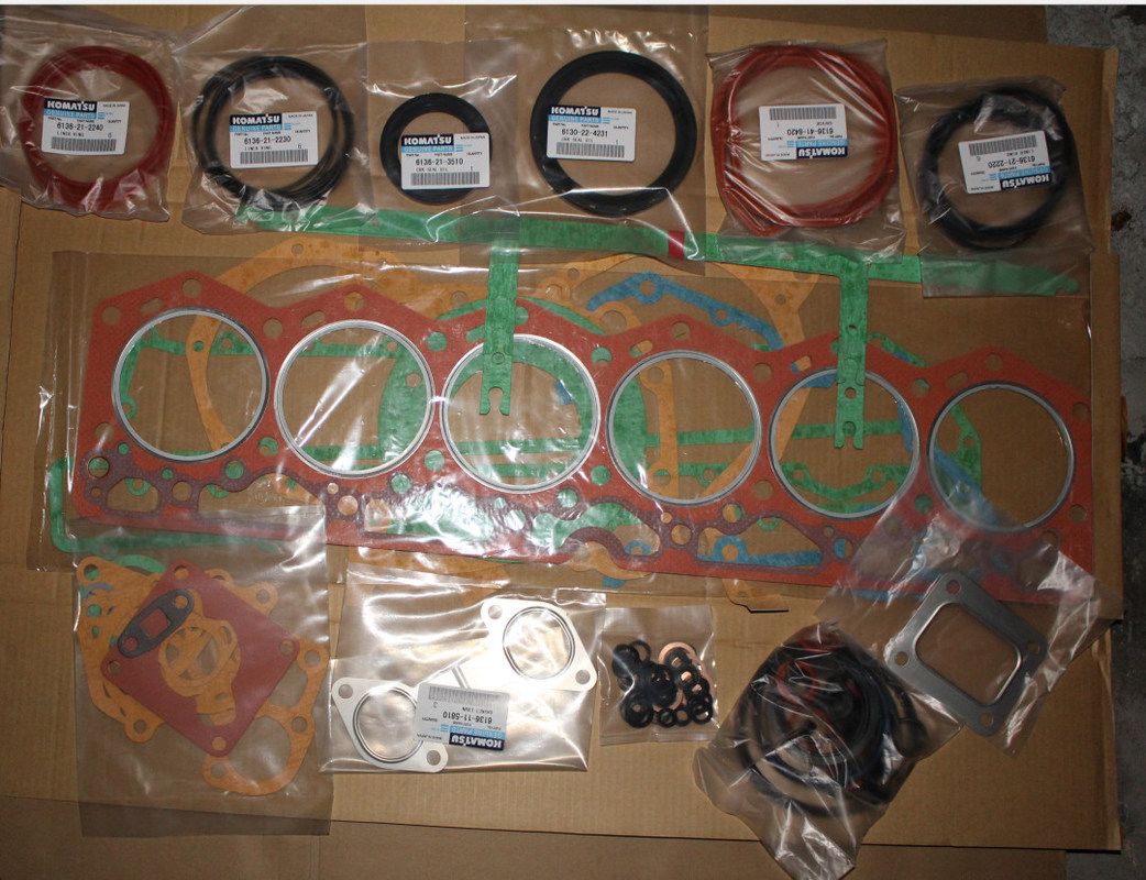 6137-K2-1101 Gasket Overhaul Kit Lower KOMATSU, 6137-K2-1101 Alt Takım Motor Conta Kiti KOMATSU  İş Makinası Yedek Parça