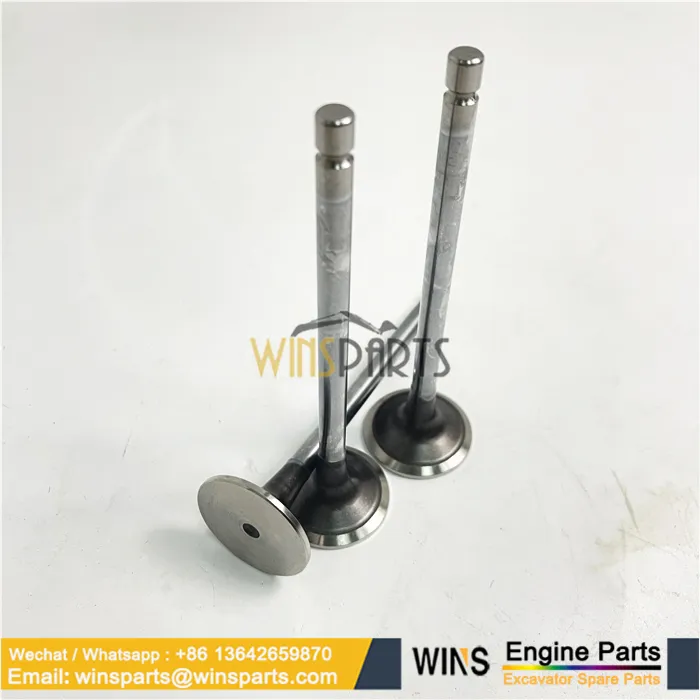 6745-41-4160 Intake Valve Engine, Emme supap SAA6D114E KOMATSU Motor İş Makinası Yedek Parça