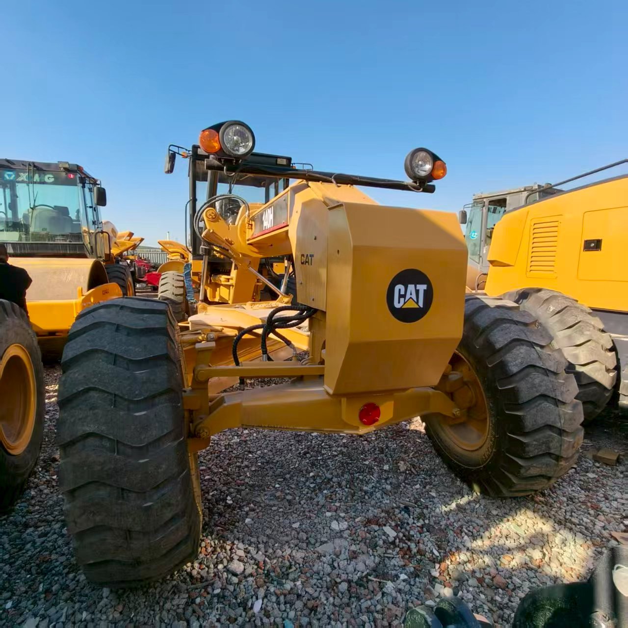 7E7984 Mufler CATERPILAR Motor Eksoz Kazanı 140H,160H İş Makinası Yedek Parça