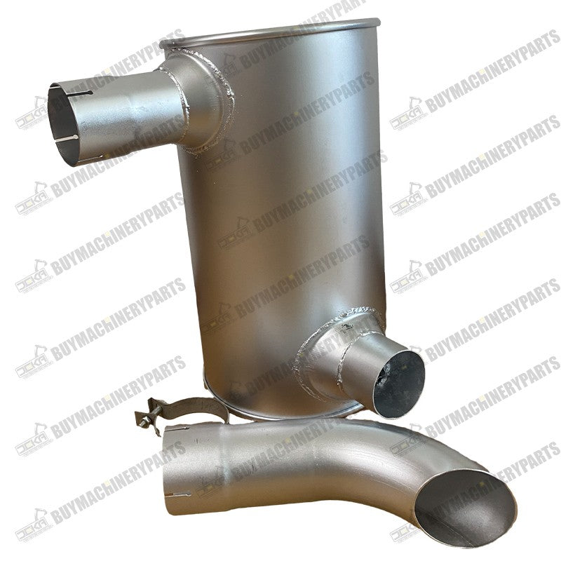 6738-11-5542 Muffler KOMATSU SAA6D102E Motor Eksoz Kazanı İş Makinası Yedek Parça