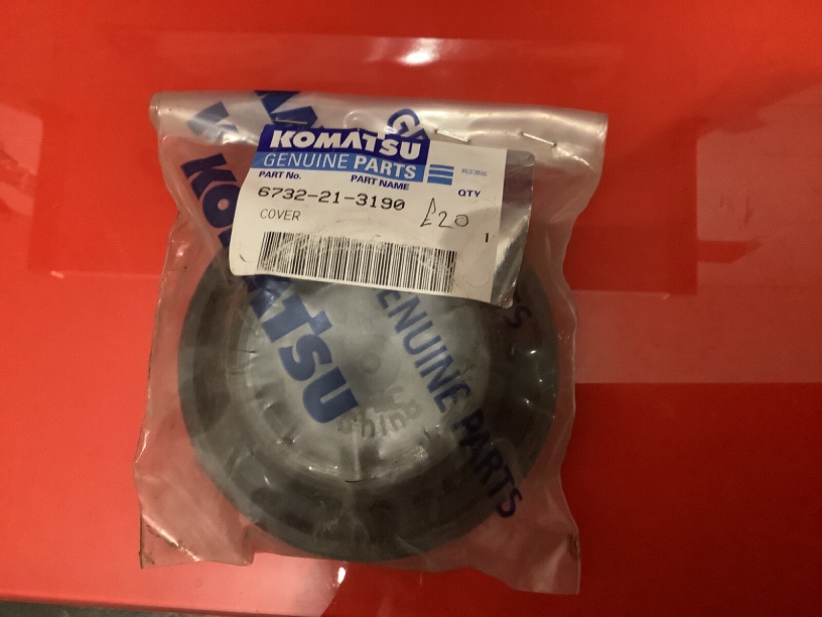 6732-21-3190 Cover, Kapak Block Cover KOMATSU İş Makinası Yedek Parça