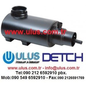11033839 Muffler VOLVO A35C, A40 Eksoz Susuturucu Kazanı İş Makinası Yedek Parça