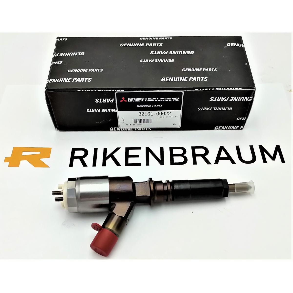 32E61-00022 Injector MITSUBISHI Enjektör Komple D04FD Motor İş Makinası Yedek Parça