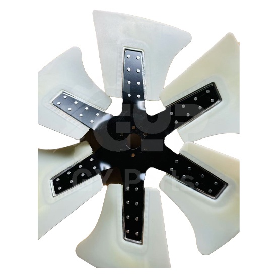 600-633-7850 Fan Raidator, KOMATSU PC300-7E0 Radyatör Fan Soğutma Pervanesi İş Makinası Yedek Parça