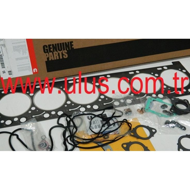 6745-K2DD Lover Engine Overhaul Gasket Set, Alt Takım Conta SAA6D114E Komatsu Motor İş Makinası Yedek Parça