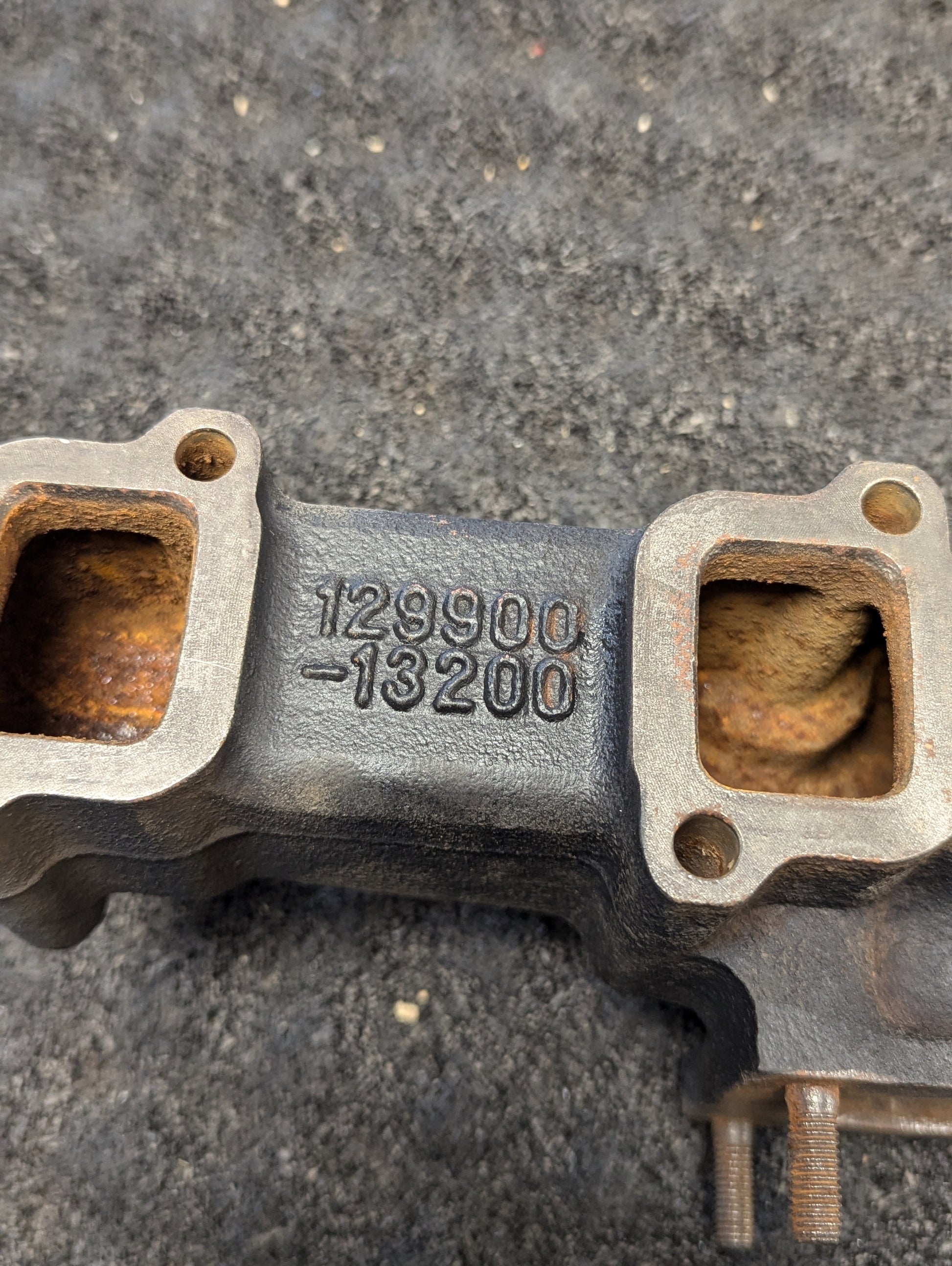 YM119810-13110 Eksoz Manifold Contası 3TNE82A YANMAR Motor, Exhaust Manifold Gasket Engine İş Makinası Yedek Parça