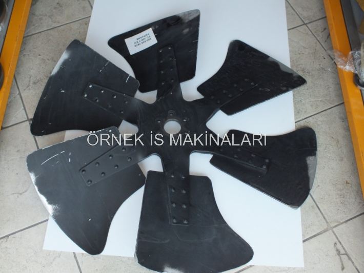 600-635-7870 Pervane Radyatör Fan Komatsu İş Makinası Yedek Parça