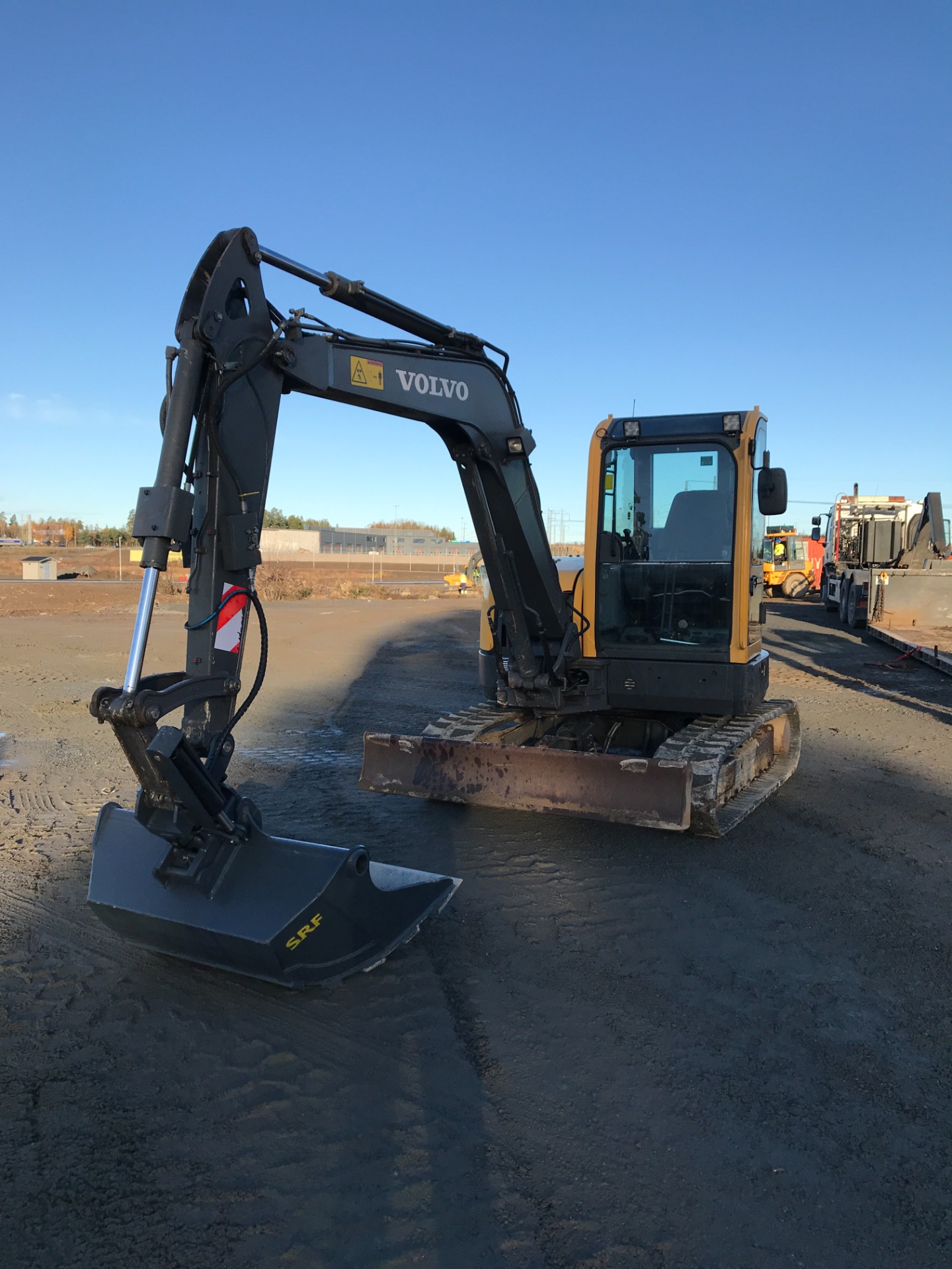 VOLVO ECR58 Plus Mini Eskavatör D3.1A Volvo Motor Yedek Parçaları İş Makinası Yedek Parça