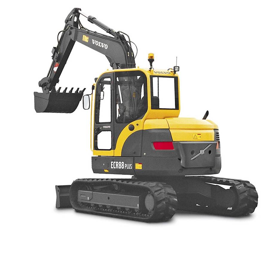 VOLVO ECR88 Plus Mini Eskavatör D3.1A Volvo Motor Yedek Parçaları İş Makinası Yedek Parça