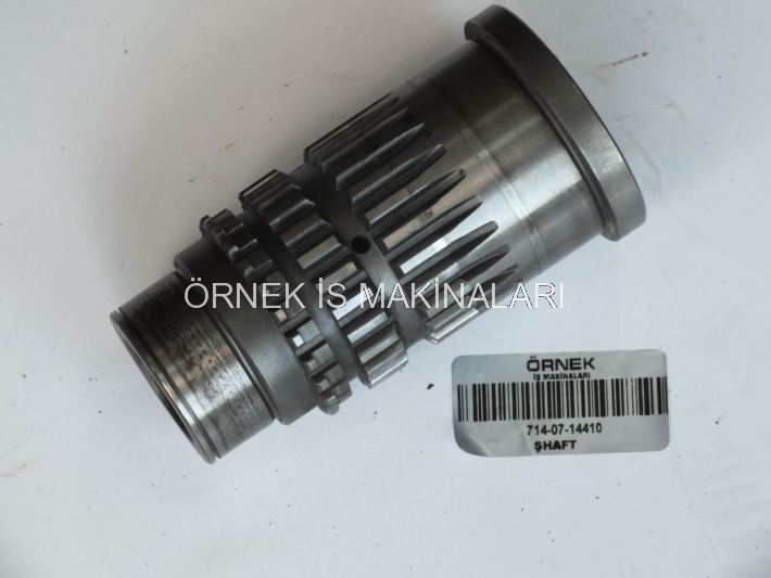 714-07-14410 Shaft Transmision KOMATSU Şanzıman Dişli Bağlantı Şaftı İş Makinası Yedek Parça