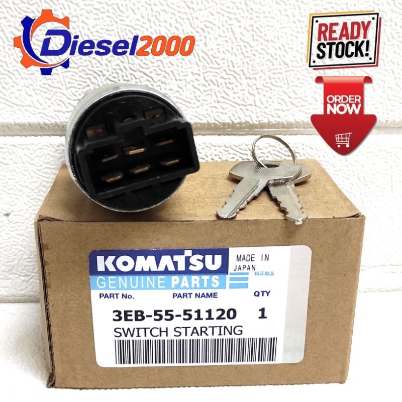 3EB-55-51120 Switch KOMATSU Kontak Anahtarı İş Makinası Yedek Parça